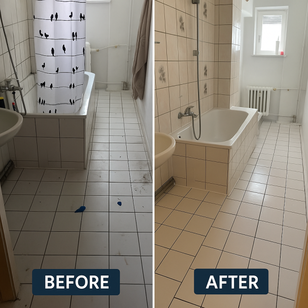 Fix&Klar sorgt für saubere Badezimmer in Berlin Marzhan