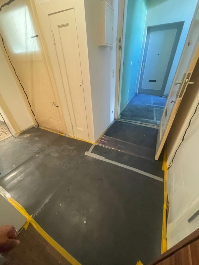 Bodenschutz und Staubschutz für Renovierungen